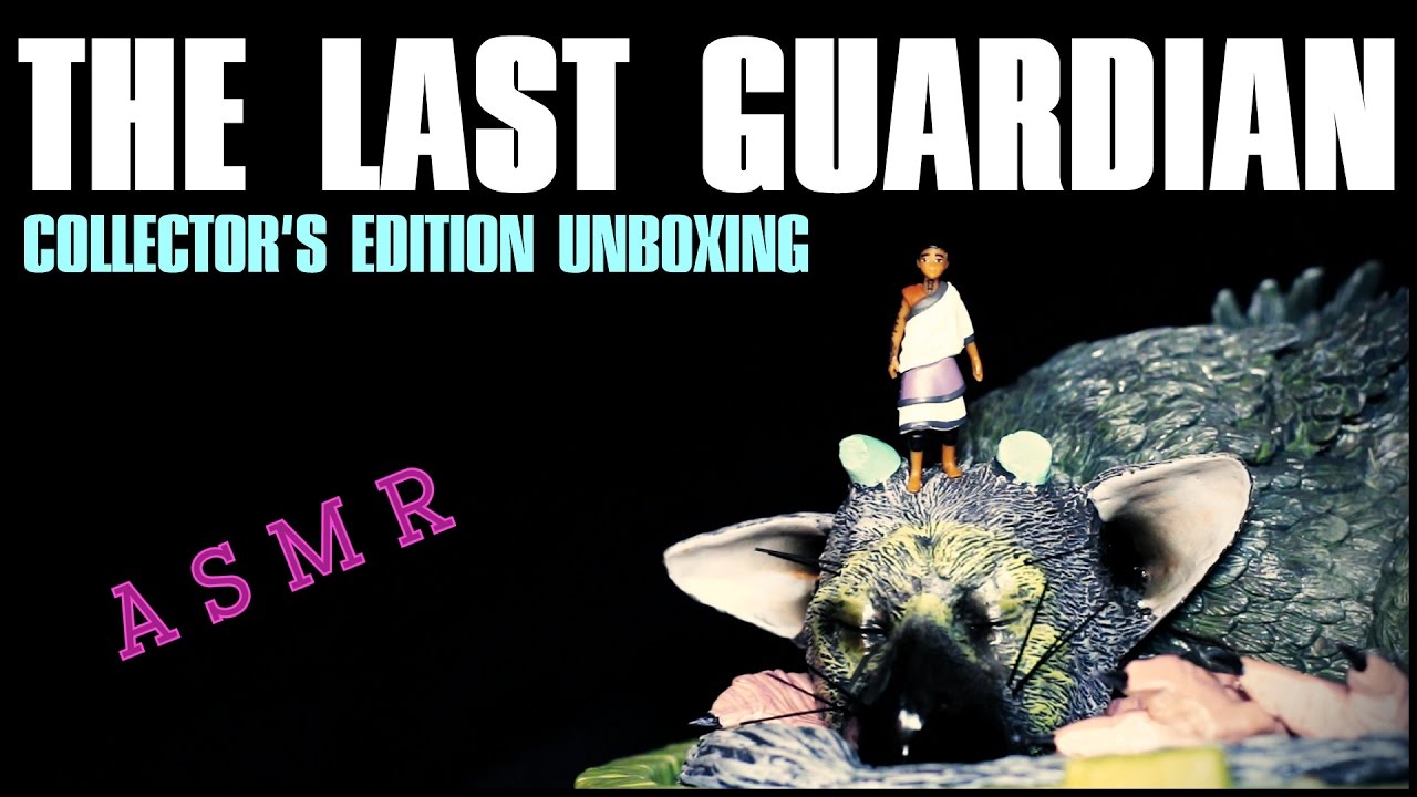154.-Silent-Unboxing-The-Last-Guardian-Collectors-Edition-PS4-SOUNDsculptures-ASMR