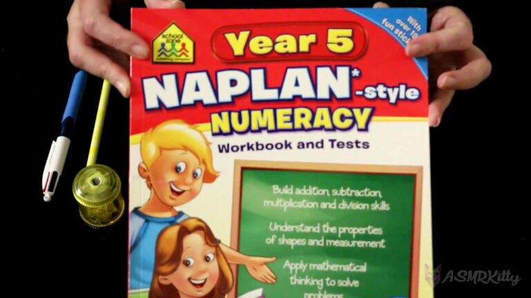 ASMR-Pencil-Paper-Adult-doing-Naplan-numeracy-test-for-Year-5-no-talking