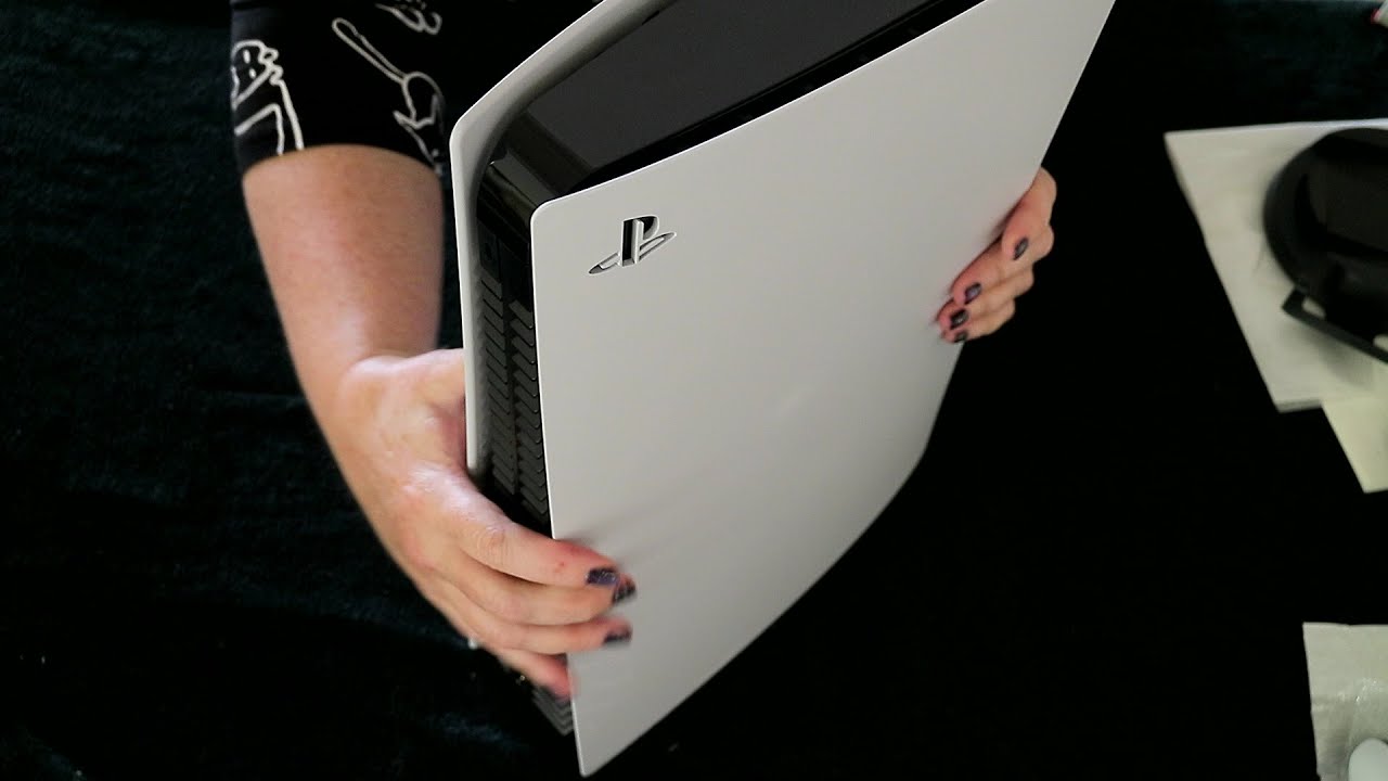 ASMR-Unboxing-Sony-PS5-Disc-Edition-no-talking