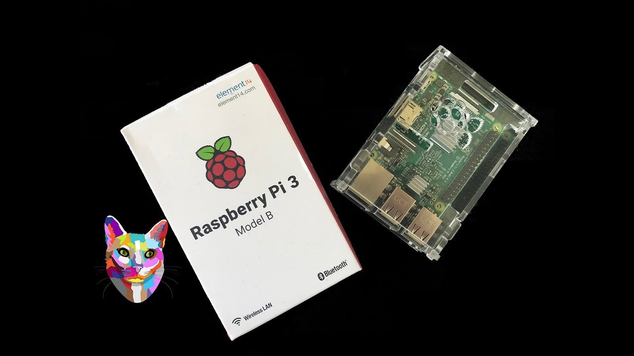 ASMR-Unboxing-and-Assembling-Raspberry-Pi-3-Model-B-no-talking