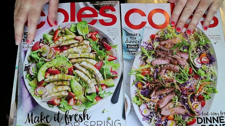 Flipping-through-magazines-and-tearing-out-recipes-ASMR-silent-no-talking